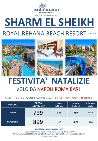 SPECIALE NATALE SHARM EL SHEIKH